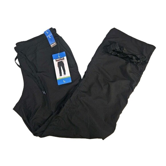 Kirkland Signature Ladies' Active 4 Way Stretch Pants / Color Black /Size L /New - Picture 4 of 6